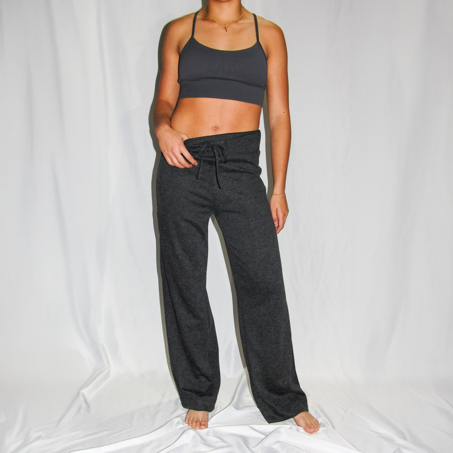 Cozy Wide-Leg Lounge Pants