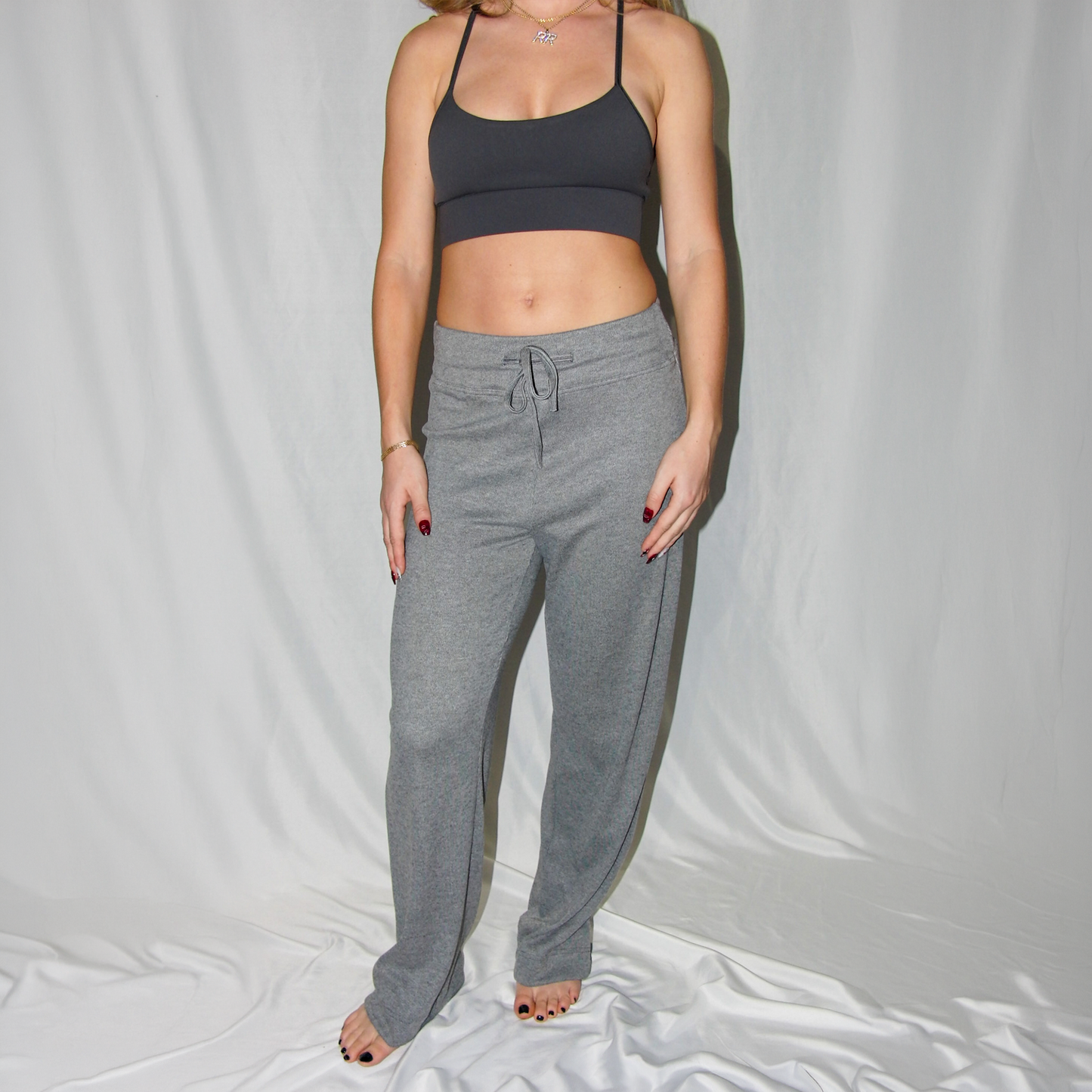 Cozy Wide-Leg Lounge Pants